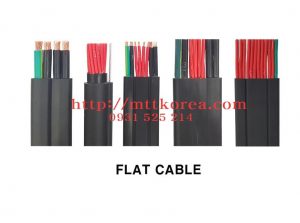 Dây cáp điện dẹt cầu trục dae duk hàn quốc