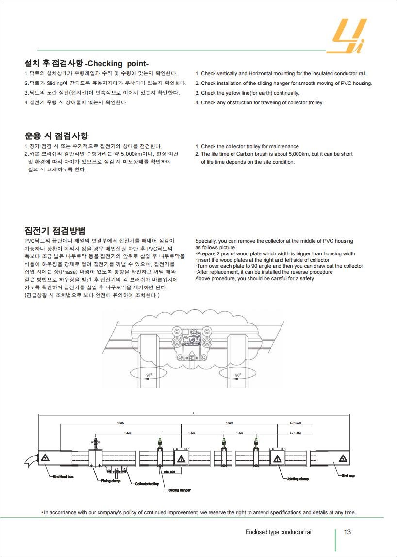 Công ty TNHH MTT Hàn Quốc Ray điện hộp kín 4P - Conductor Rail (LCL Type) Công ty TNHH MTT Hàn Quốc Ray điện hộp kín 4P - Conductor Rail (LCL Type)