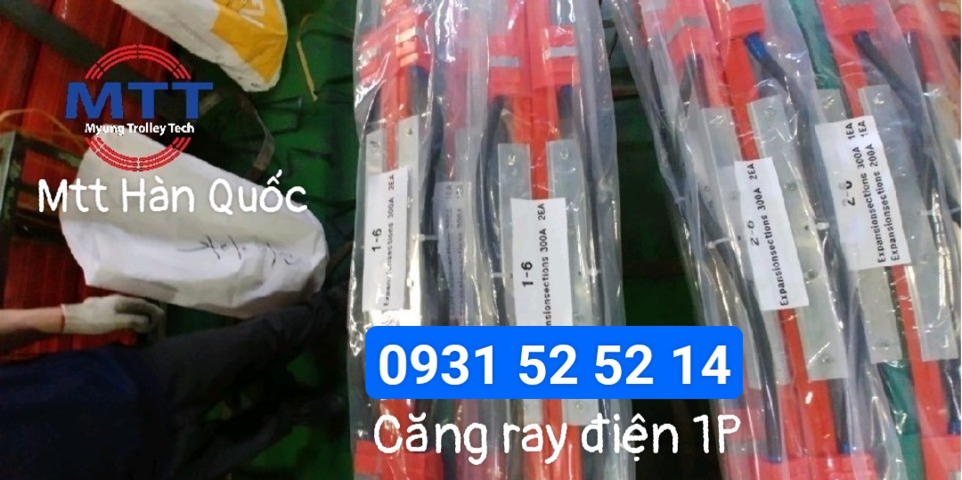 Công ty TNHH MTT Hàn Quốc Phụ kiện ray điện cầu trục Hàn Quốc 
