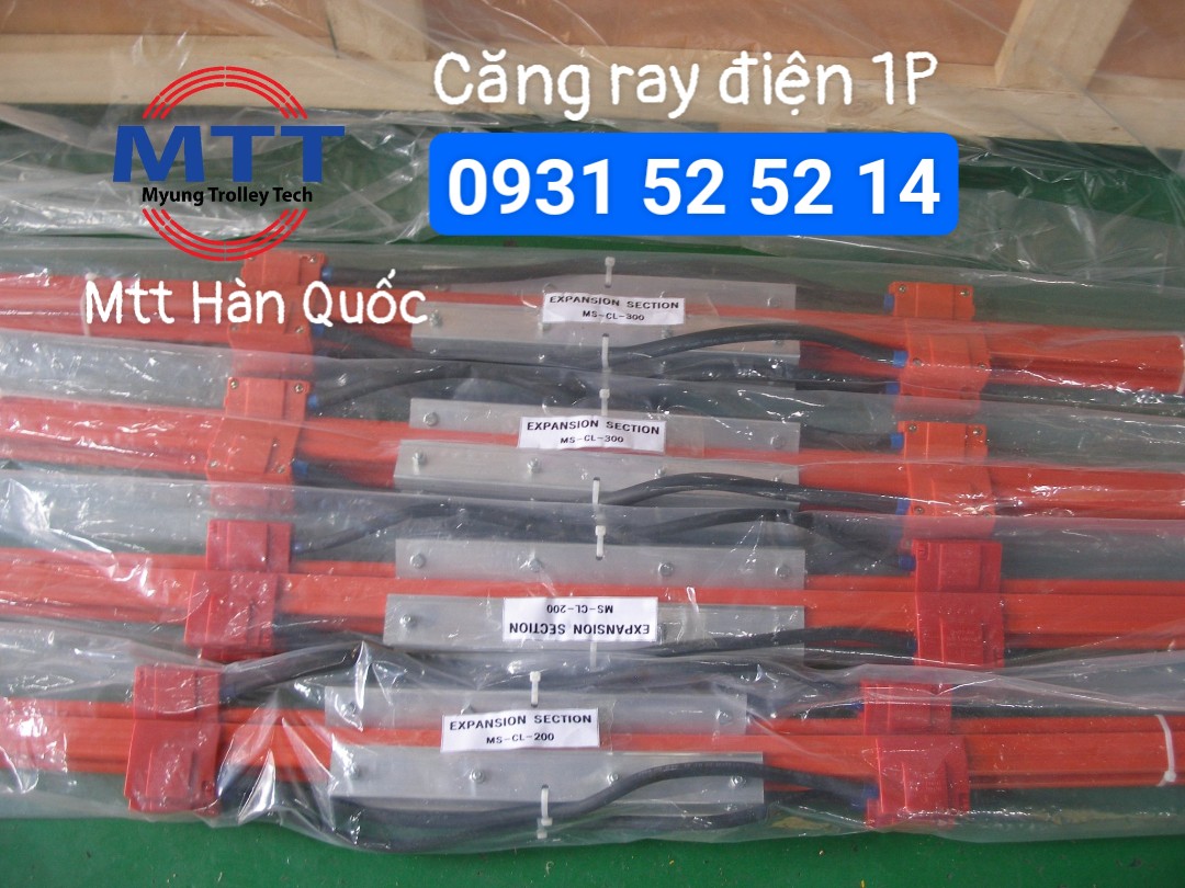 Công ty TNHH MTT Hàn Quốc Phụ kiện ray điện cầu trục Hàn Quốc 