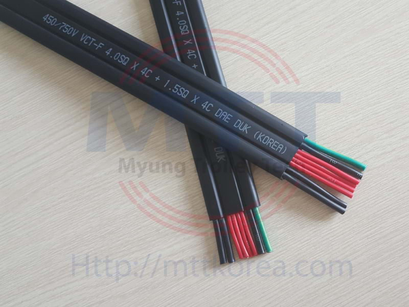 Công ty TNHH MTT Hàn Quốc Cáp điện cầu trục 4SQx4C+1.5SQx4C 