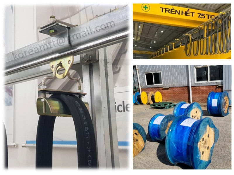 Công ty TNHH MTT Hàn Quốc Cáp điện cầu trục 16SQx4C Công ty TNHH MTT Hàn Quốc Cáp điện cầu trục 16SQx4C