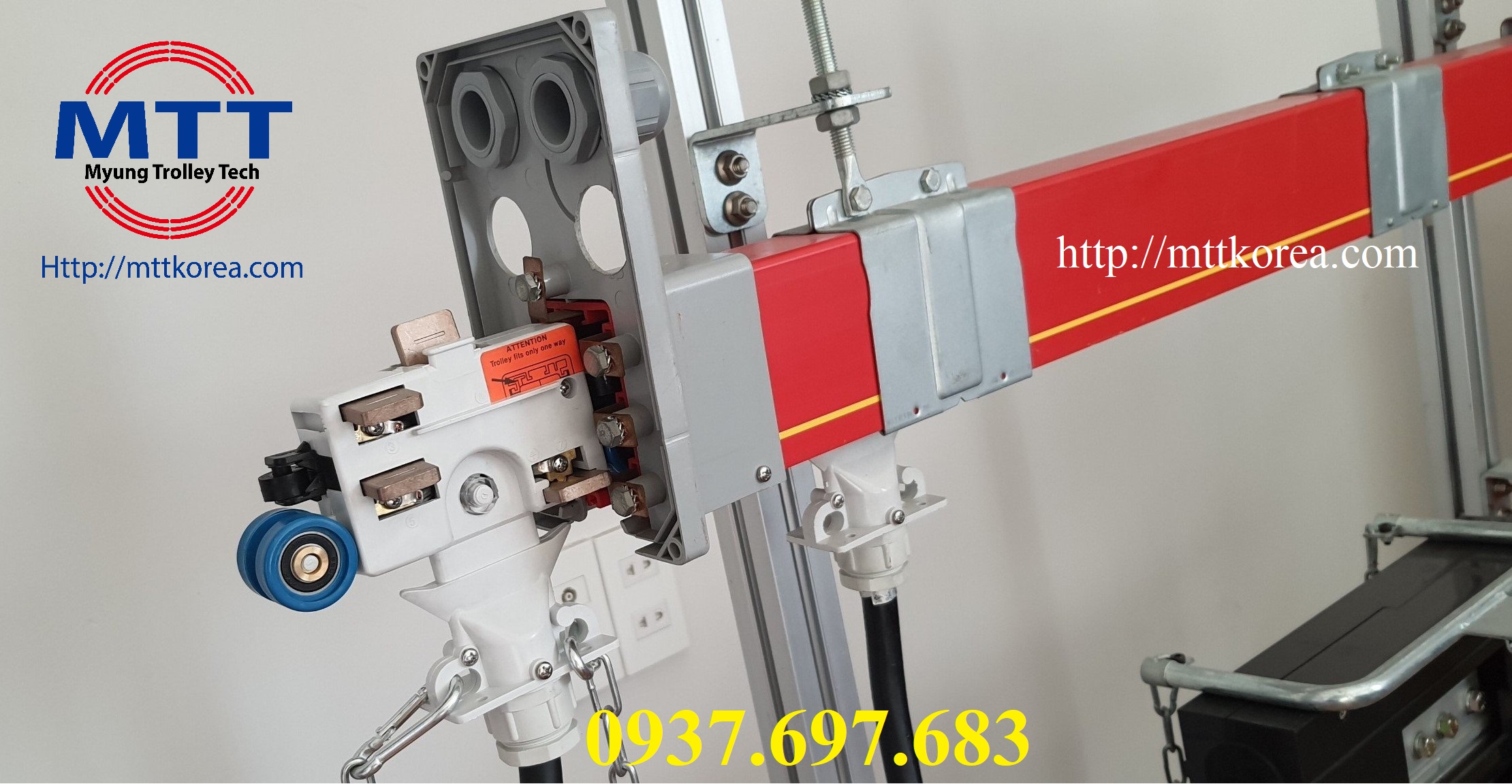 Công ty TNHH MTT Hàn Quốc Ray điện hộp kín 4P MCL LeeYoung 
