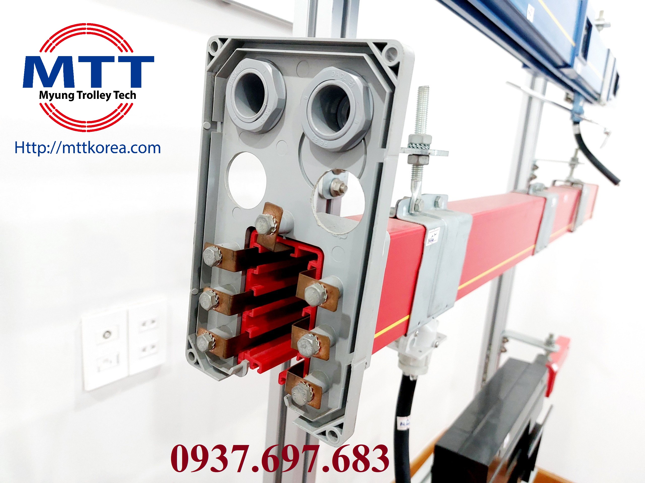 Công ty TNHH MTT Hàn Quốc Ray điện hộp kín 4P MCL LeeYoung 