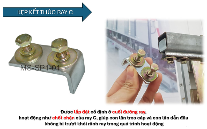Công ty TNHH MTT Hàn Quốc Phụ kiện máng C cầu trục 