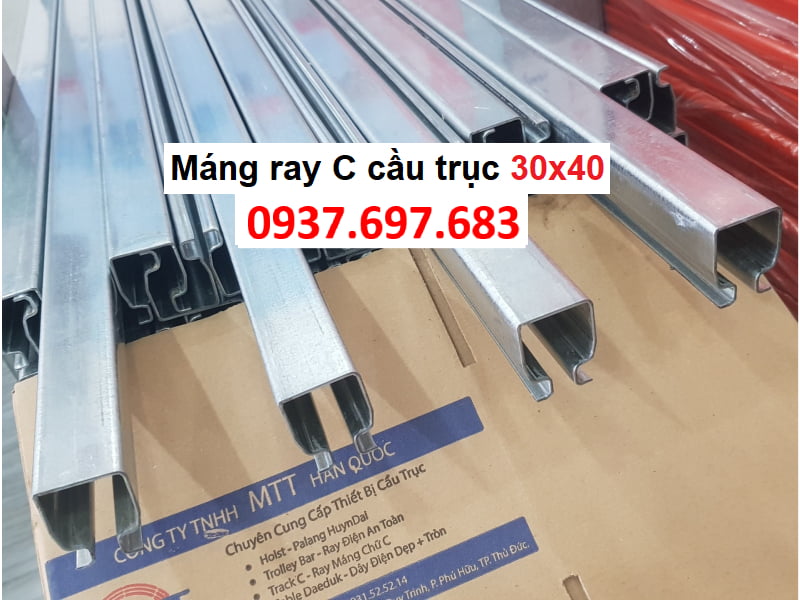 Công ty TNHH MTT Hàn Quốc Thanh ray chữ C cầu trục 