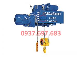 Palang cáp dầm đơn 10 tấn Hyundai