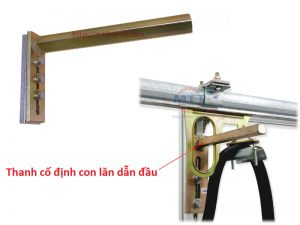 Thanh cố định con lăn dẫn đầu