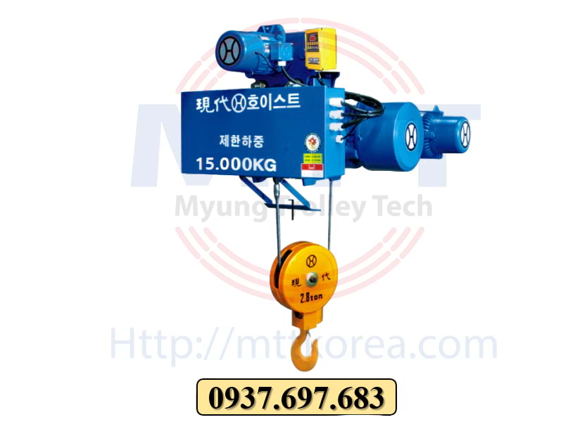 Công ty TNHH MTT Hàn Quốc Palang Hyundai 15 tấn dầm đơn 