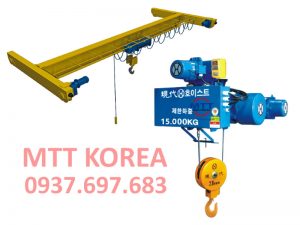Palang Hyundai 15 tấn dầm đơn