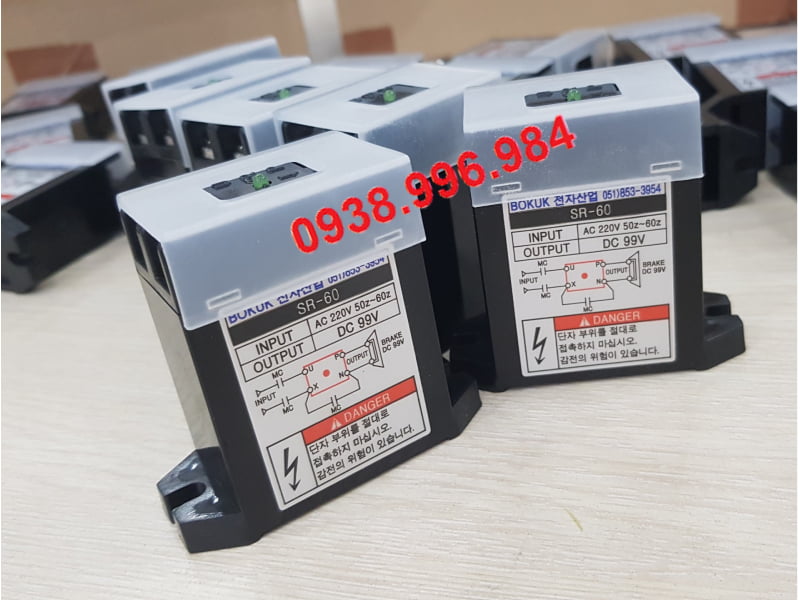 Công ty TNHH MTT Hàn Quốc Phanh động cơ Diot SR 60 cầu trục 