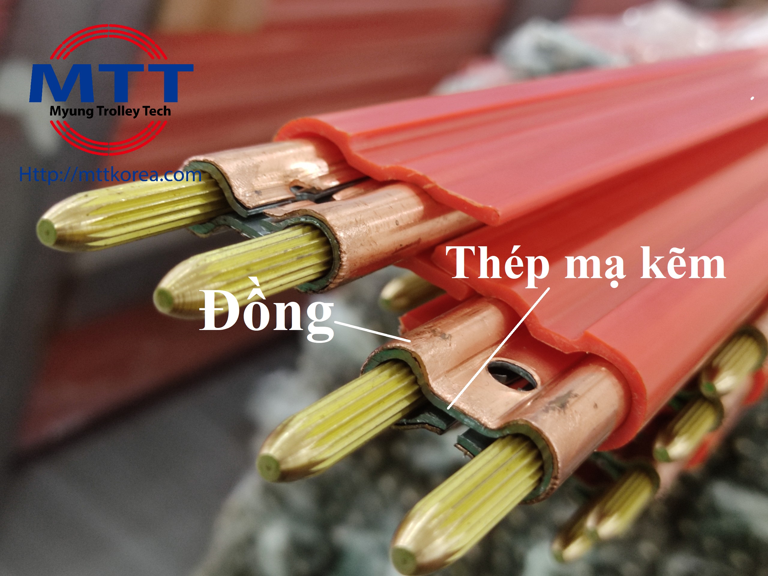 Công ty TNHH MTT Hàn Quốc Ray điện cầu trục 150A 3P Công ty TNHH MTT Hàn Quốc Ray điện cầu trục 150A 3P