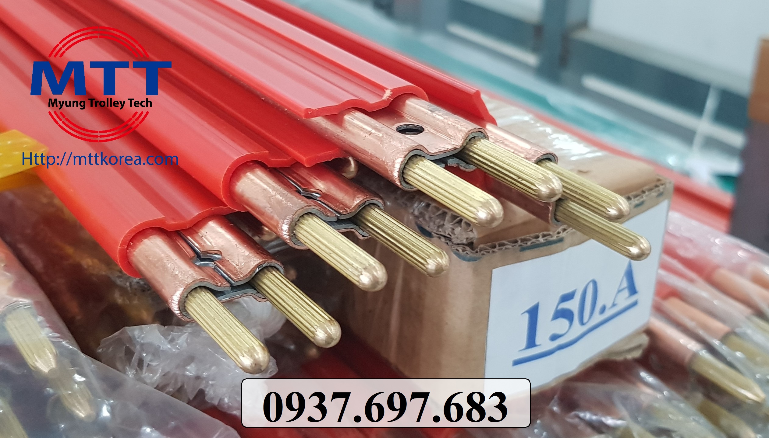 Công ty TNHH MTT Hàn Quốc Ray điện cầu trục 150A 3P Công ty TNHH MTT Hàn Quốc Ray điện cầu trục 150A 3P