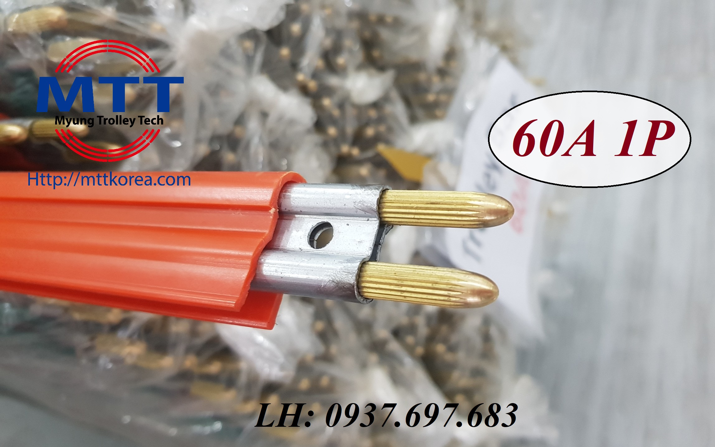 Công ty TNHH MTT Hàn Quốc Ray điện Hàn Quốc 1P 60A Công ty TNHH MTT Hàn Quốc Ray điện Hàn Quốc 1P 60A
