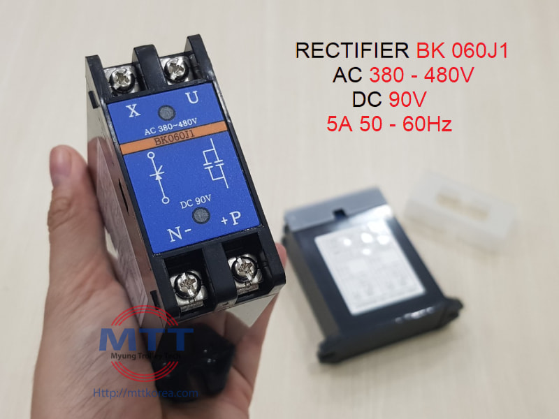 Công ty TNHH MTT Hàn Quốc Bộ chỉnh lưu BK 060J1 - Điốt thắng cẩu trục 