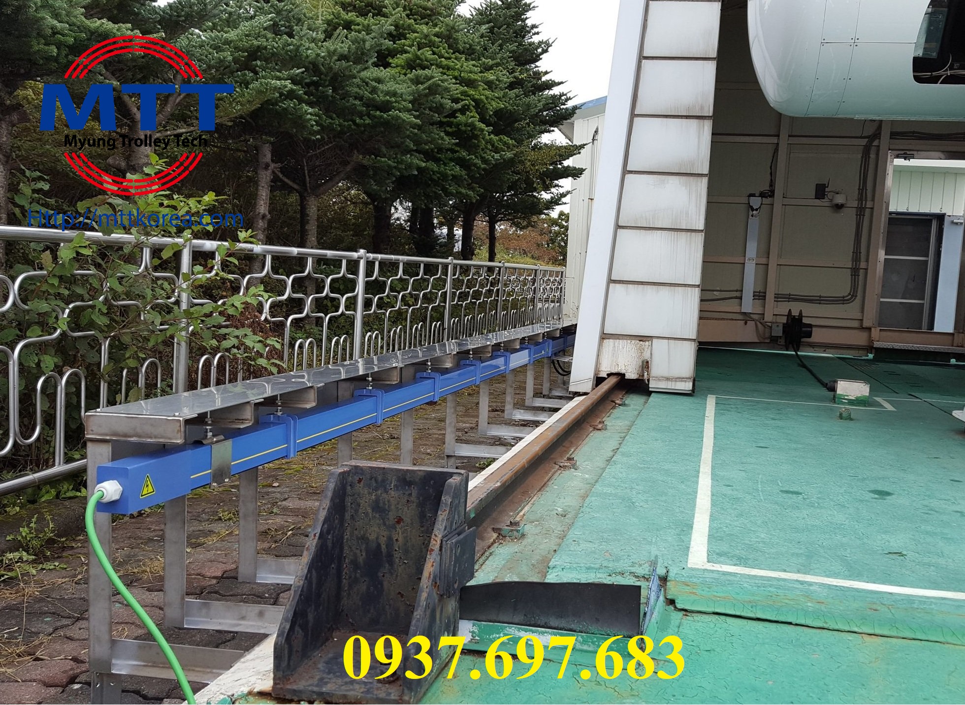 Công ty TNHH MTT Hàn Quốc Ray dẫn điện hộp kín 4P 60A LCL 