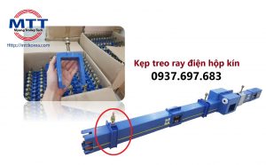Kẹp treo ray điện hộp kín 4P