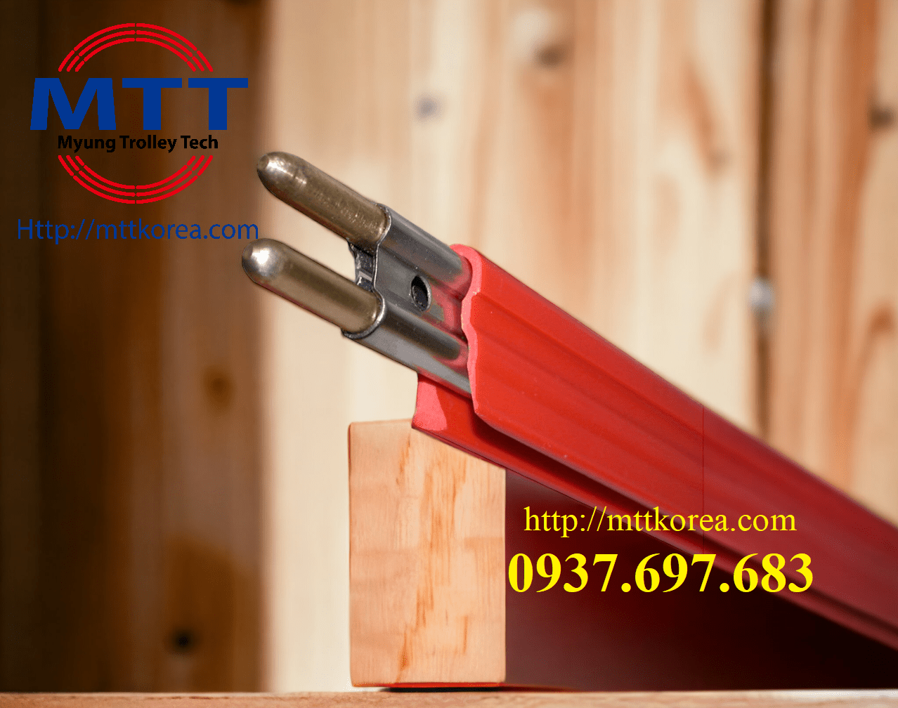 Công ty TNHH MTT Hàn Quốc Ray điện cầu trục 60A Inox 