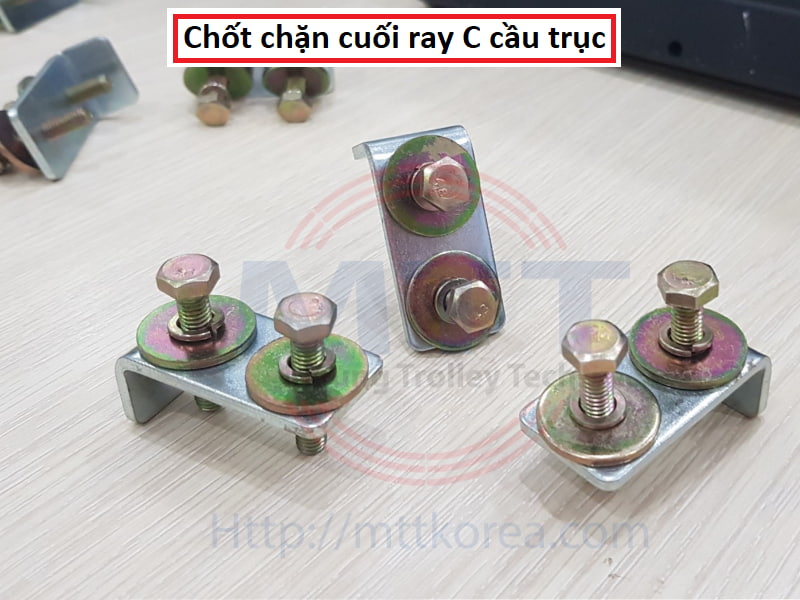 Công ty TNHH MTT Hàn Quốc Kẹp cuối ray C cầu trục Công ty TNHH MTT Hàn Quốc Kẹp cuối ray C cầu trục