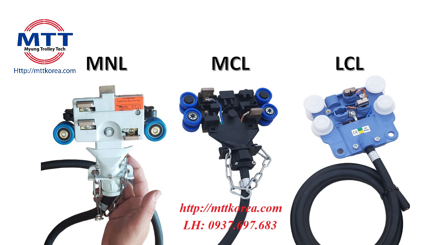 Công ty TNHH MTT Hàn Quốc Tay lấy điện hộp kín 40A LCL Công ty TNHH MTT Hàn Quốc Tay lấy điện hộp kín 40A LCL