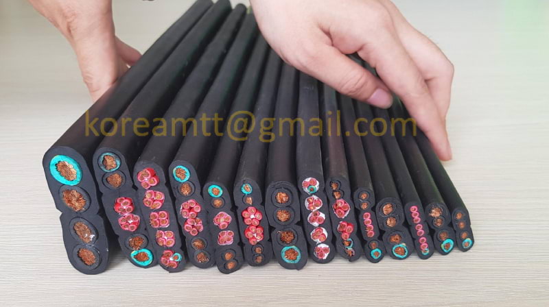 Công ty TNHH MTT Hàn Quốc Cáp điện cầu trục 16SQx4C Công ty TNHH MTT Hàn Quốc Cáp điện cầu trục 16SQx4C