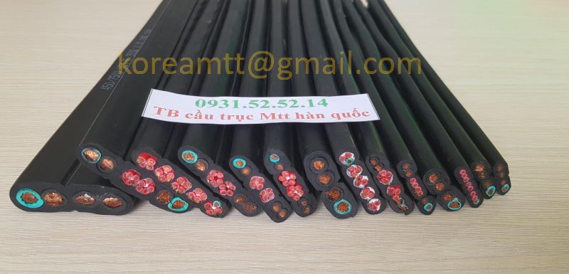 Công ty TNHH MTT Hàn Quốc Dây cáp dẹt cầu trục 10SQx4C 