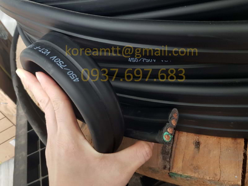 Công ty TNHH MTT Hàn Quốc Cáp điện cầu trục 16SQx4C Công ty TNHH MTT Hàn Quốc Cáp điện cầu trục 16SQx4C