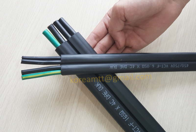 Công ty TNHH MTT Hàn Quốc Cáp điện cầu trục 16SQx4C Công ty TNHH MTT Hàn Quốc Cáp điện cầu trục 16SQx4C