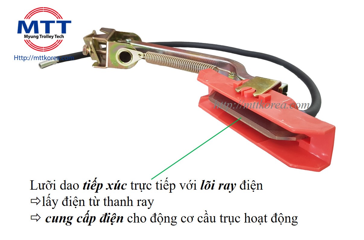 Công ty TNHH MTT Hàn Quốc Chổi tiếp điện cầu trục 90A Hàn Quốc Công ty TNHH MTT Hàn Quốc Chổi tiếp điện cầu trục 90A Hàn Quốc