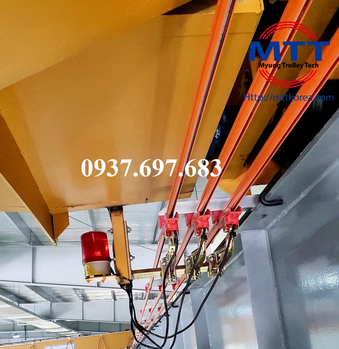 Công ty TNHH MTT Hàn Quốc Chổi lấy điện 90A PVC cầu trục Công ty TNHH MTT Hàn Quốc Chổi lấy điện 90A PVC cầu trục