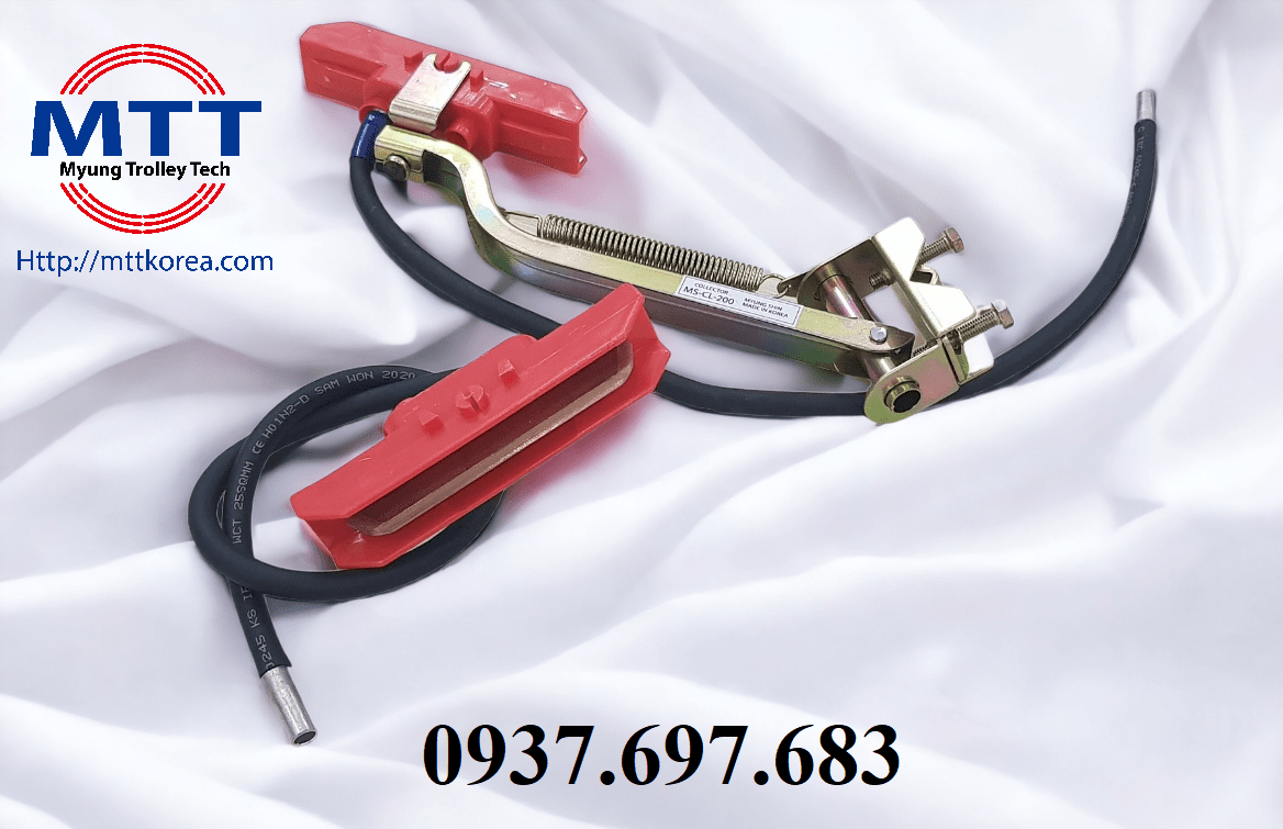 Công ty TNHH MTT Hàn Quốc Tay lấy điện cầu trục 200A Công ty TNHH MTT Hàn Quốc Tay lấy điện cầu trục 200A