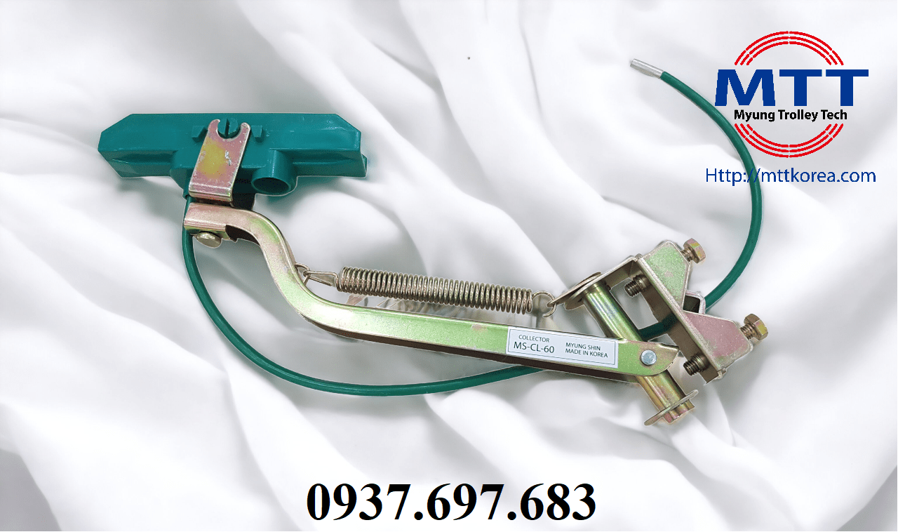 Công ty TNHH MTT Hàn Quốc Chổi tiếp điện cầu trục 60A Công ty TNHH MTT Hàn Quốc Chổi tiếp điện cầu trục 60A