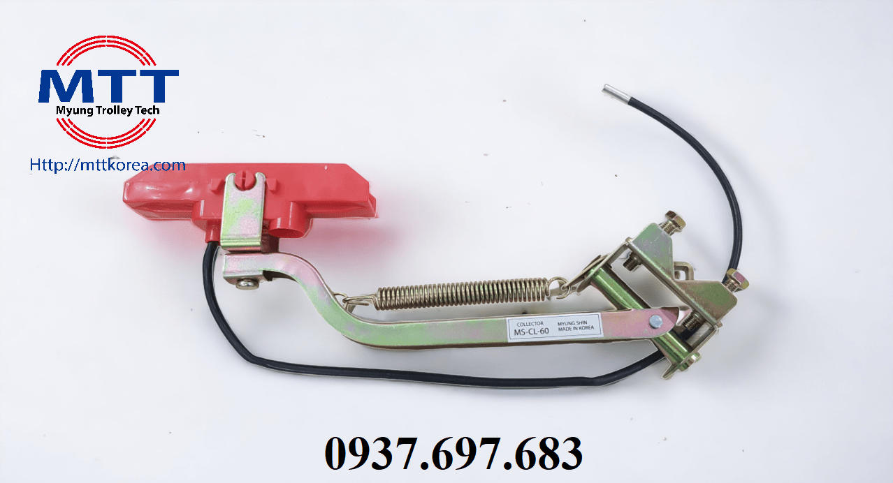 Công ty TNHH MTT Hàn Quốc Chổi tiếp điện cầu trục 60A Công ty TNHH MTT Hàn Quốc Chổi tiếp điện cầu trục 60A