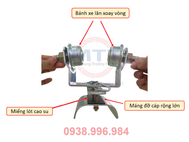 Công ty TNHH MTT Hàn Quốc Con lăn treo cáp điện I 100 