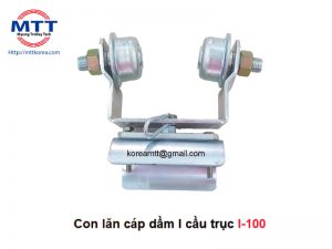 Con lăn treo cáp điện I 100