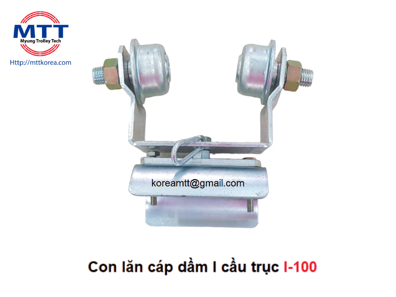 Con lăn treo cáp điện I 100