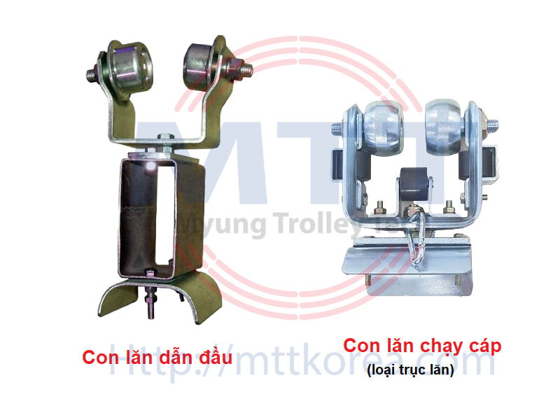 Công ty TNHH MTT Hàn Quốc Con lăn đầu cáp dầm I 75 cầu trục Công ty TNHH MTT Hàn Quốc Con lăn đầu cáp dầm I 75 cầu trục