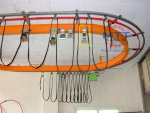 Ứng dụng con lăn đầu cáp dầm I