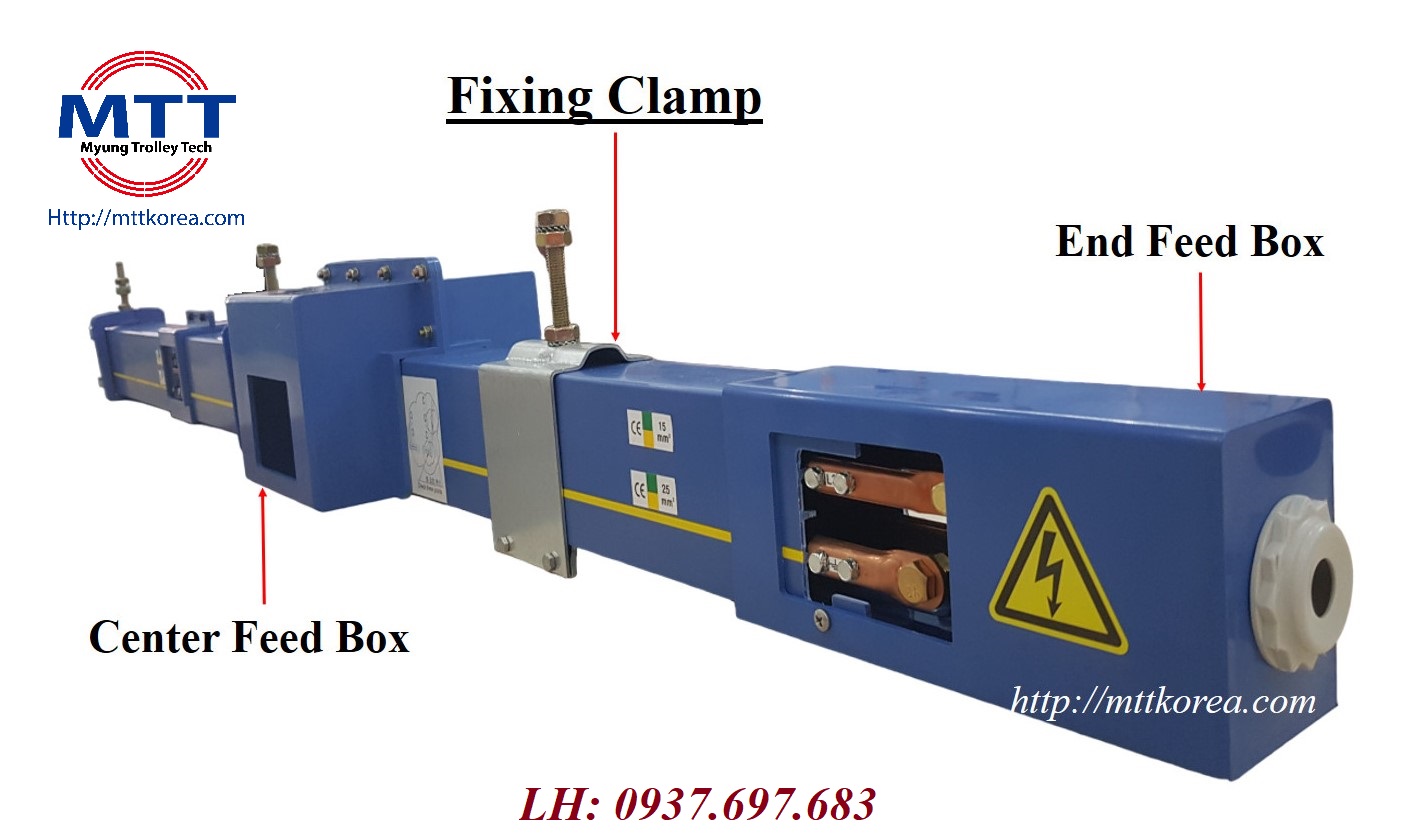 Công ty TNHH MTT Hàn Quốc Kẹp cố định ray hộp kín 4P Công ty TNHH MTT Hàn Quốc Kẹp cố định ray hộp kín 4P
