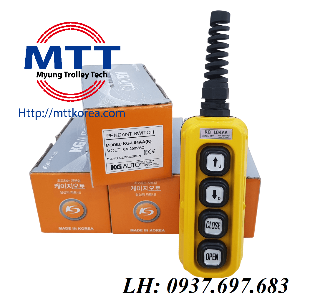 Công ty TNHH MTT Hàn Quốc Bộ điều khiển cầu trục L04AA(K) Công ty TNHH MTT Hàn Quốc Bộ điều khiển cầu trục L04AA(K)