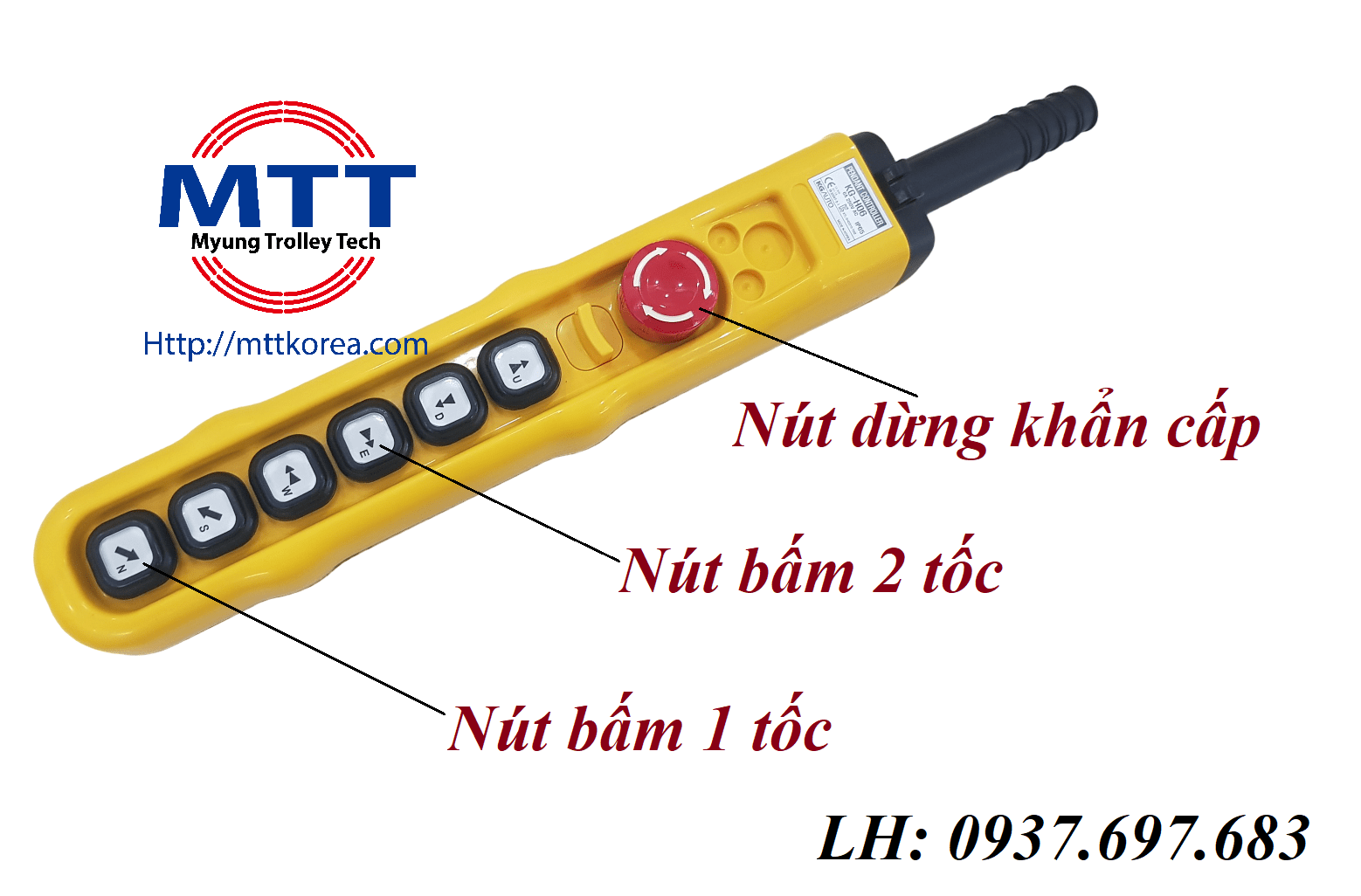 Công ty TNHH MTT Hàn Quốc Bộ điều khiển cầu trục H06ECCA 