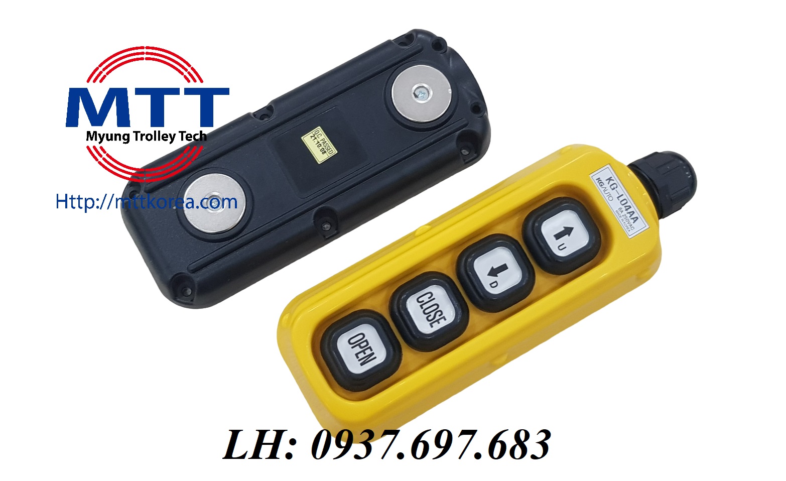 Công ty TNHH MTT Hàn Quốc Bộ điều khiển L04AA (M) cho cầu trục Công ty TNHH MTT Hàn Quốc Bộ điều khiển L04AA (M) cho cầu trục