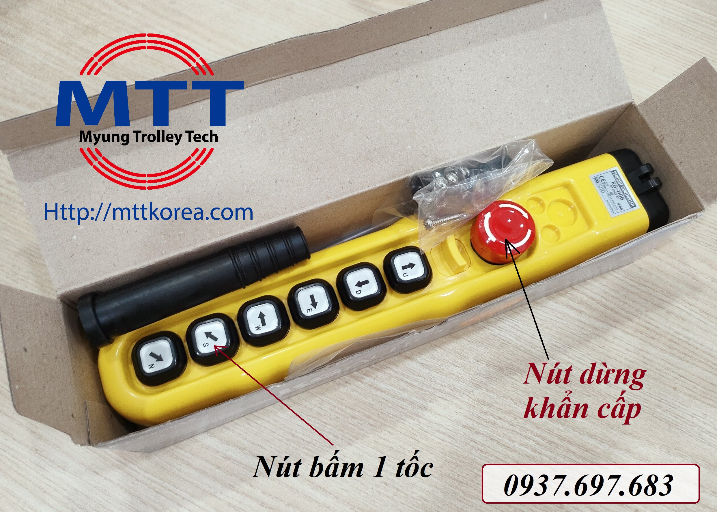 Công ty TNHH MTT Hàn Quốc Bộ điều khiển cầu trục H06EAAA 