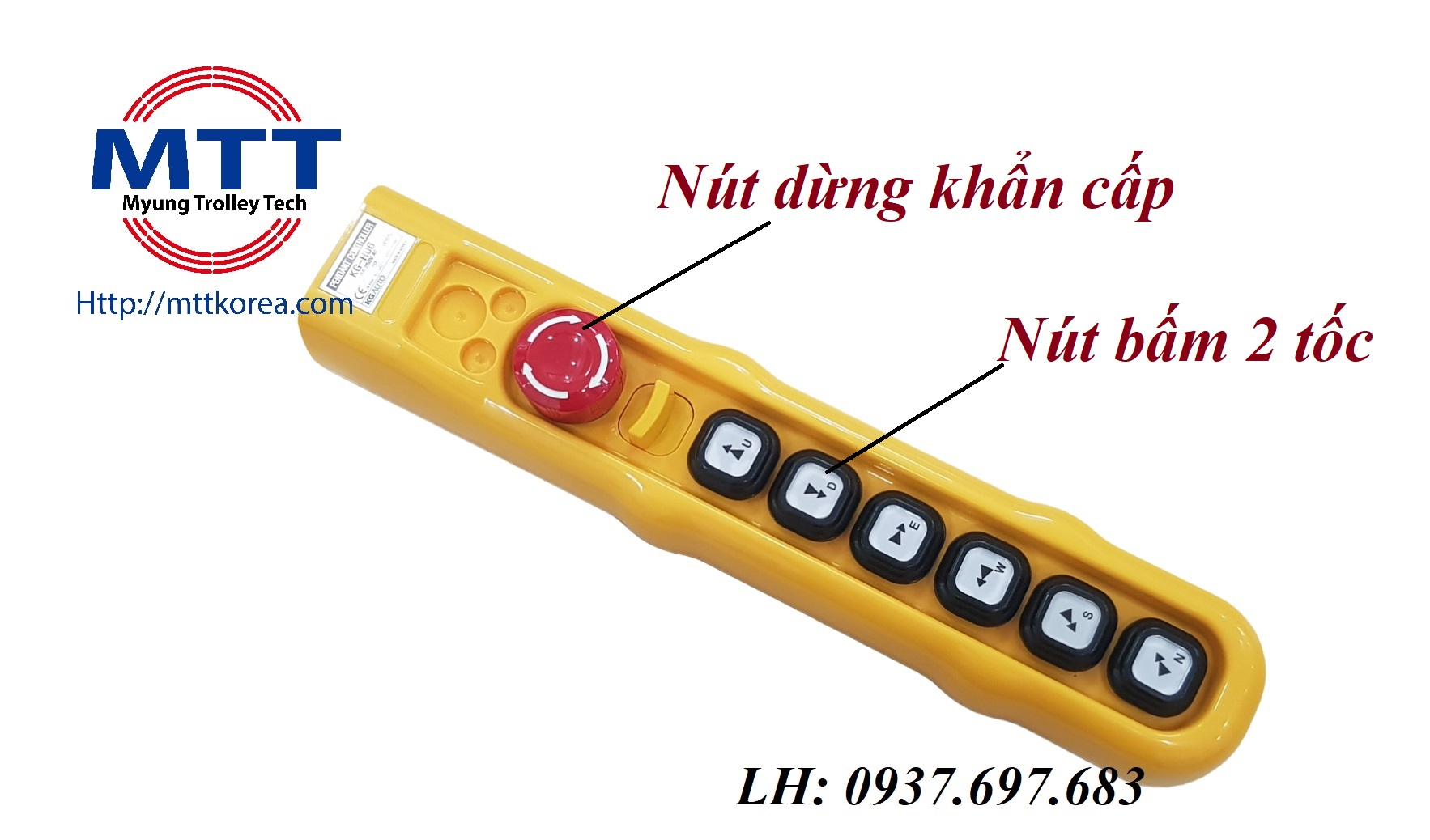 Công ty TNHH MTT Hàn Quốc Bộ điều khiển cầu trục H06ECCC 