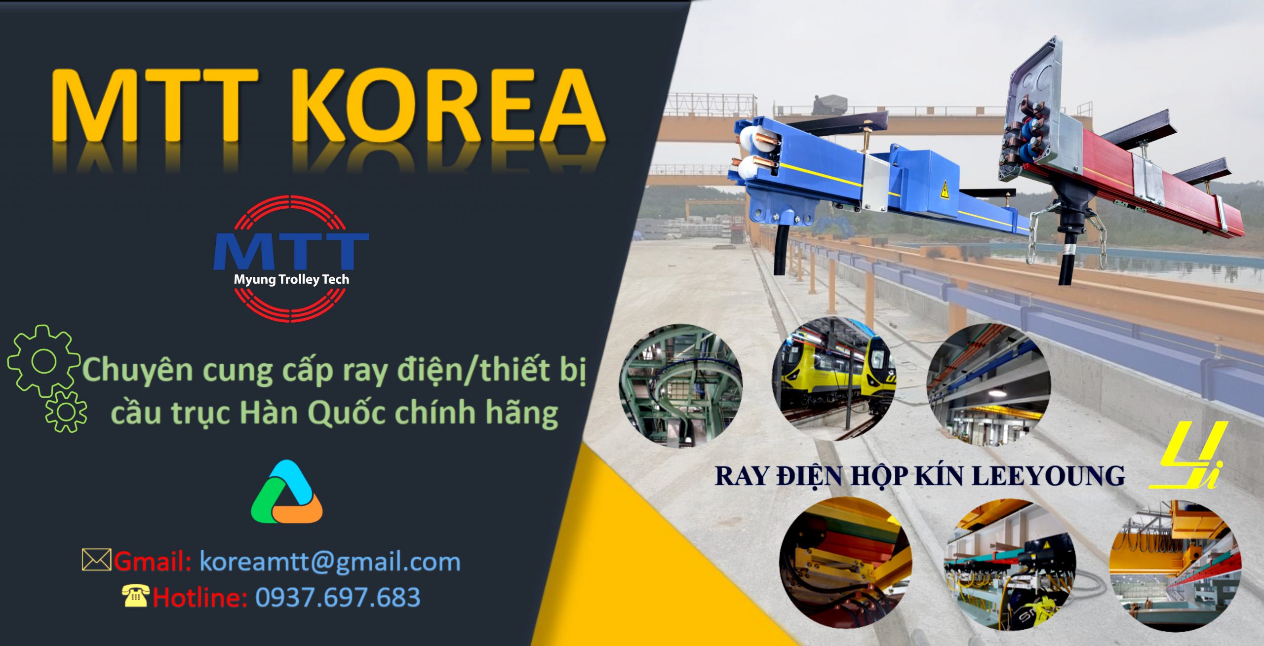 Công ty TNHH MTT Hàn Quốc Ray điện hộp kín 