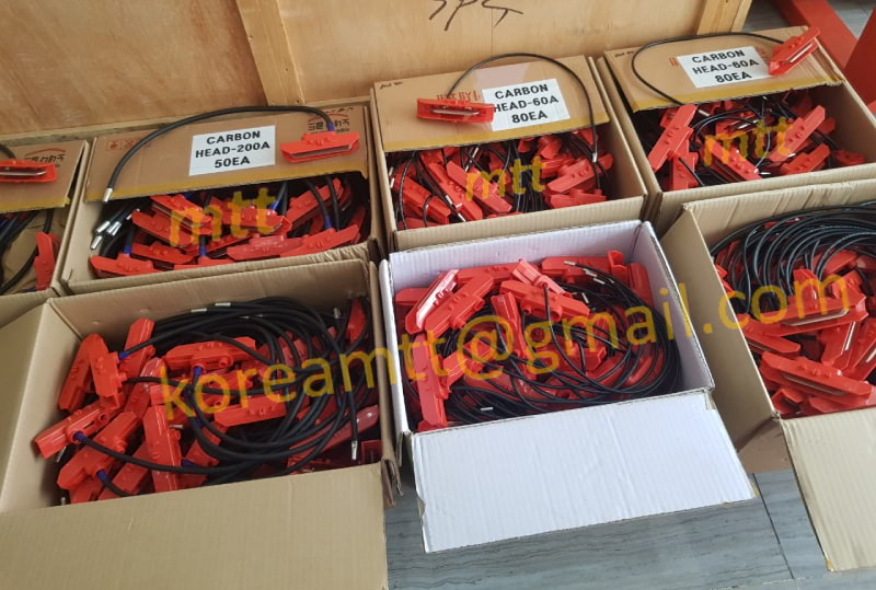 Công ty TNHH MTT Hàn Quốc Lá than chổi điện cầu trục 200A Công ty TNHH MTT Hàn Quốc Lá than chổi điện cầu trục 200A