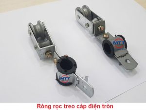Con lăn treo cáp tròn
